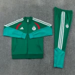 Conjunto Completo Ropa Deportiva Con Cremallera Larga Argelia 2026 Verde