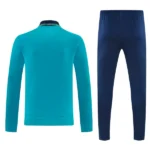 Conjunto Completo Ropa Deportiva Con Cremallera Larga Colombia 2026 Verde Azul