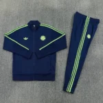Conjunto Completo Ropa Deportiva Con Cremallera Larga Colombia 2026 Azul Marino