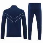 Conjunto Completo Ropa Deportiva Con Cremallera Larga Francia 2026 Azul Marino