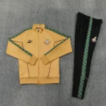 Conjunto Completo Ropa Deportiva Con Cremallera Larga Ghana 2026 Amarillo