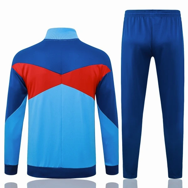 Conjunto Completo Ropa Deportiva Con Cremallera Larga Niños Barcelona 2025 2026 Azul FC Barcelona Niños Conjunto 2025 2026 Azul - Equipacion Fc Barcelona Niños | tiendasdefutboles