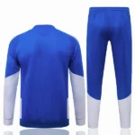 Conjunto Completo Ropa Deportiva Con Cremallera Larga Niños Juventus 2026 2027 Azul Blanco