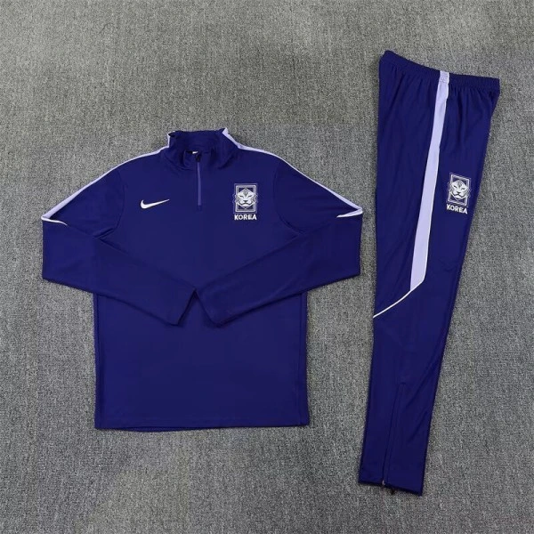 Conjunto Completo Sudadera Entrenamiento Corea 2026 Purpura Corea Conjunto 2026 Púrpura - Corea Barata | tiendasdefutboles