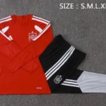 Conjunto Completo Sudadera Entrenamiento España 2026 Rojo Negro