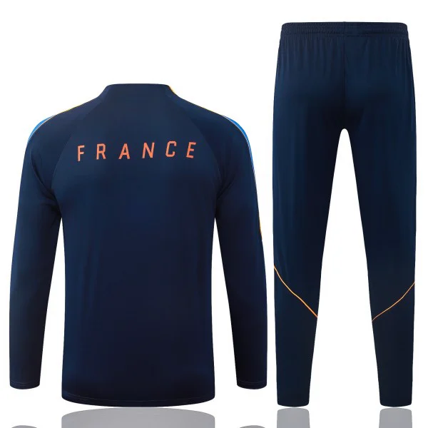 Conjunto Completo Sudadera Entrenamiento Francia 2026 Azul Marino Francia Conjunto 2026 Azul - Francia Barata | tiendasdefutboles
