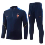 Conjunto Completo Sudadera Entrenamiento Francia 2026 Azul Marino