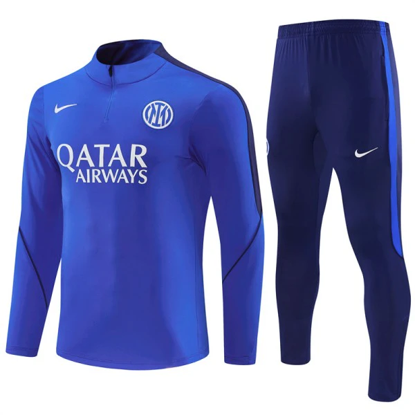 Conjunto Completo Sudadera Entrenamiento Inter Milán 2026 2027 Azul Inter Milán Conjunto 2026 2027 Azul - Inter Milán Barata | tiendasdefutboles