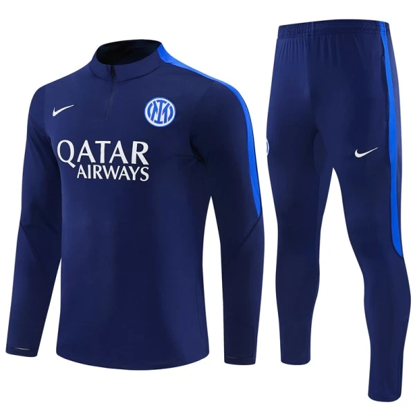 Conjunto Completo Sudadera Entrenamiento Inter Milán 2026 2027 Azul I Marino Inter Milán Conjunto 2026 2027 Azul - Inter Milán Barata | tiendasdefutboles