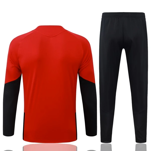 Conjunto Completo Sudadera Entrenamiento Niños Arsenal 2026 2027 Rojo Negro Blanco Arsenal Niños Conjunto 2026 2027 Rojo - Equipacion Arsenal Niños | tiendasdefutboles