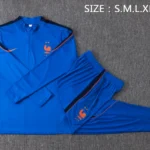 Conjunto Completo Sudadera Entrenamiento Niños Francia 2026 Azul