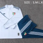 Conjunto Completo Sudadera Entrenamiento Niños Italia 2026 Azul