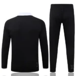 Conjunto Completo Sudadera Entrenamiento Niños Juventus 2026 2027 Negro Blanco