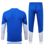 Conjunto Completo Sudadera Entrenamiento Niños Juventus 2026 2027 Azul Blanco