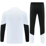 Conjunto Completo Sudadera Entrenamiento Niños Juventus 2026 2027 Blanco Negro