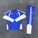 Conjunto Completo Sudadera Entrenamiento Niños Juventus 2026 2027 Azul I Blanco
