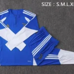 Conjunto Completo Sudadera Entrenamiento Niños Juventus 2026 2027 Azul Blanco