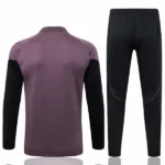 Conjunto Completo Sudadera Entrenamiento Real Madrid 2025 2026 Purpura Negro