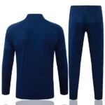 Conjunto Completo Sudadera Entrenamiento Real Madrid 2026 2027 Azul Marino Amarillo