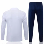 Conjunto Completo Sudadera Entrenamiento Real Madrid 2026 2027 Blanco Amarillo Azul Marino