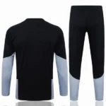 Conjunto Completo Sudadera Entrenamiento Real Madrid 2026 2027 Negro Blanco Gris