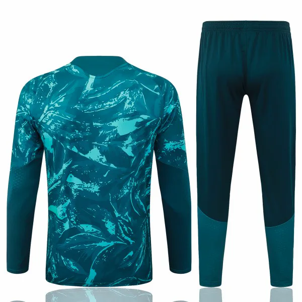 Conjunto Completo Sudadera Entrenamiento Real Madrid 2026 2027 Verde Blanco Rosa Real Madrid Conjunto 2026 2027 Verde - Real Madrid Barata | tiendasdefutboles