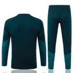 Conjunto Completo Sudadera Entrenamiento Real Madrid 2026 2027 Verde Marino Rosa