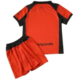 AC Milan Niños Conjunto 2025 2026 cuarta Rojo - AC Milan Niños Barata | tiendasdefutboles