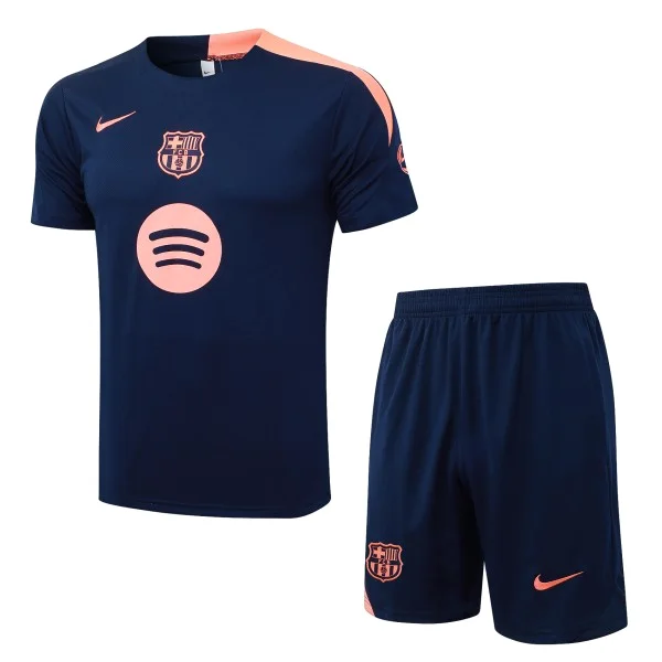 Entrenamiento Conjunto Completo Barcelona 2025 2026 Azul Marino Rosa FC Barcelona Conjunto 2025 2026 Azul - FC Barcelona Barata | tiendasdefutboles