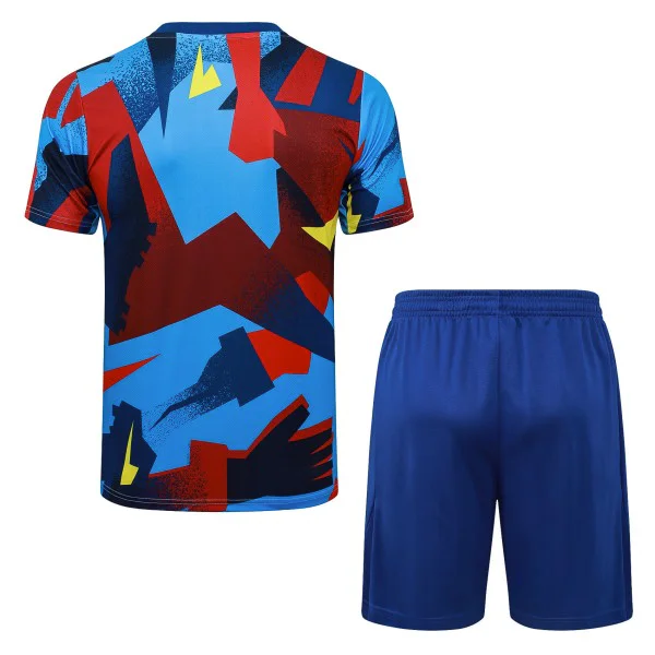 Entrenamiento Conjunto Completo Barcelona 2025 2026 Azul Rojo Amarillo FC Barcelona Conjunto 2025 2026 Azul - FC Barcelona Barata | tiendasdefutboles