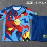 Entrenamiento Conjunto Completo Barcelona 2025 2026 Azul Rojo Amarillo