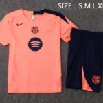 Entrenamiento Conjunto Completo Barcelona 2025 2026 Naranja Azul