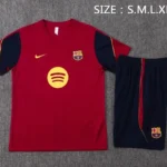 Entrenamiento Conjunto Completo Barcelona 2026 2027 Borgona Amarillo
