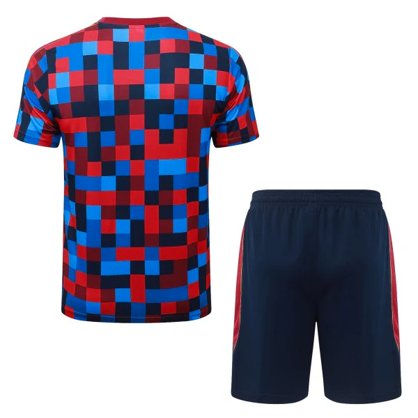 Entrenamiento Conjunto Completo Barcelona 2026 2027 Rojo Azul Amarillo FC Barcelona Conjunto 2026 2027 Rojo - FC Barcelona Barata | tiendasdefutboles
