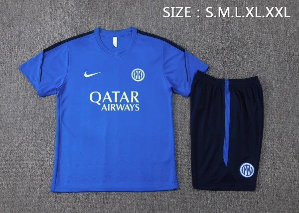 Entrenamiento Conjunto Completo Inter Milán 2026 2027 Azul Marino Blanco Inter Milán Conjunto 2026 2027 Azul - Inter Milán Barata | tiendasdefutboles