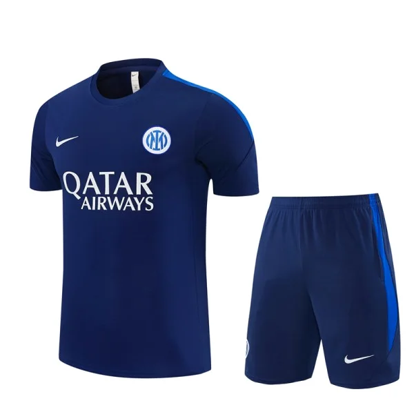 Entrenamiento Conjunto Completo Inter Milán 2026 2027 Azul Marino Inter Milán Conjunto 2026 2027 Azul - Inter Milán Barata | tiendasdefutboles