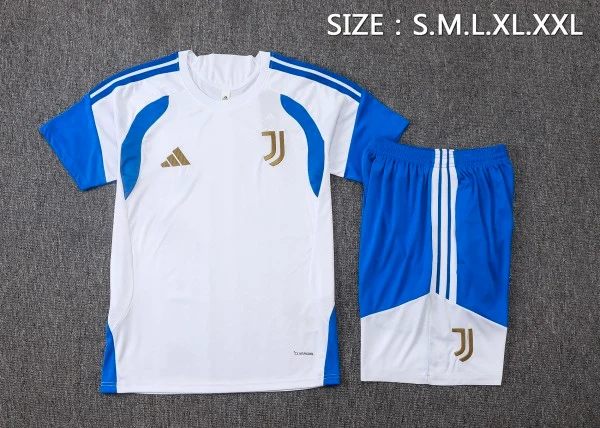Entrenamiento Conjunto Completo Juventus 2026 2027 Blanco Azul Juventus Conjunto 2026 2027 Blanco - Equipación Juventus | tiendasdefutboles