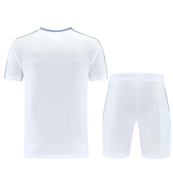 Entrenamiento Conjunto Completo Real Madrid 2026 2027 Blanco Purpura Real Madrid Conjunto 2026 2027 Blanco - Real Madrid Barata | tiendasdefutboles
