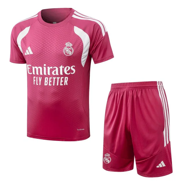 Entrenamiento Conjunto Completo Real Madrid 2026 2027 Rosa Blanco Real Madrid Conjunto 2026 2027 Rosa - Real Madrid Barata | tiendasdefutboles