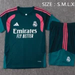 Entrenamiento Conjunto Completo Real Madrid 2026 2027 Verde Blanco I Rosa