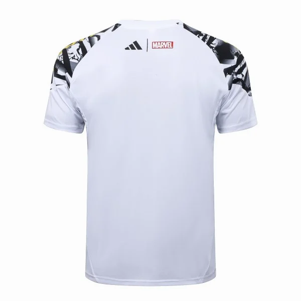 Entrenamiento Real Madrid 2025 2026 Blanco Amarillo Negro Real Madrid Chándal 2025 2026 Blanco - Chándal Real Madrid | tiendasdefutboles