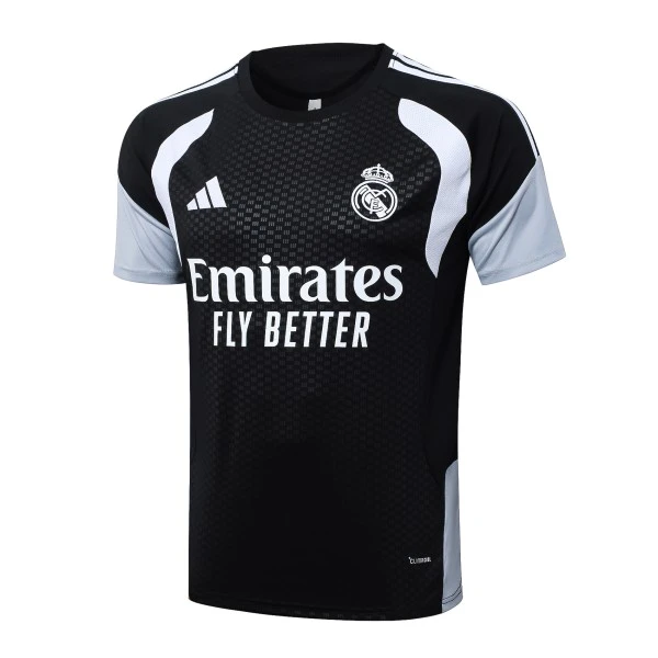 Entrenamiento Real Madrid 2026 2027 Negro Blanco Real Madrid Chándal 2026 2027 Negro - Chándal Real Madrid | tiendasdefutboles