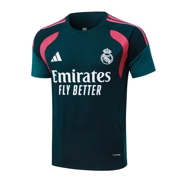 Entrenamiento Real Madrid 2026 2027 Verde Marino Rosa Real Madrid Chándal 2026 2027 Verde - Chándal Real Madrid | tiendasdefutboles