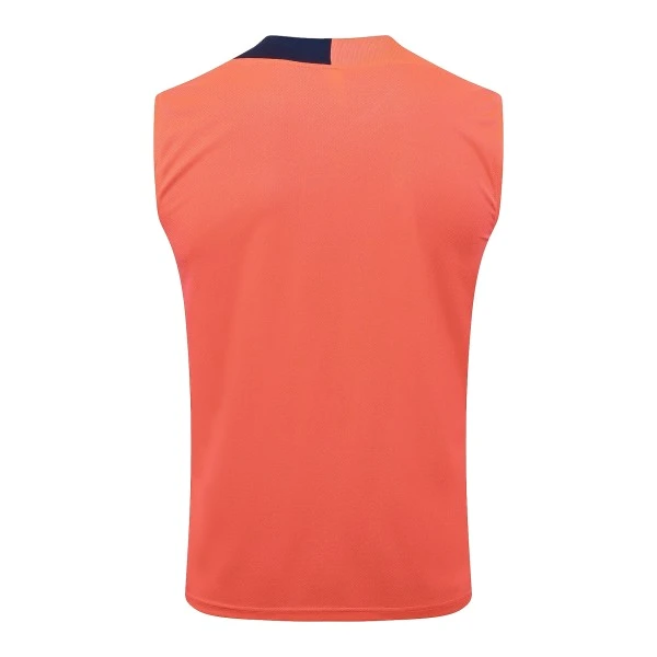 Entrenamiento Sin Mangas Barcelona 2025 2026 Naranja Azul FC Barcelona Chándal 2025 2026 Naranja - Chándal FC Barcelona | tiendasdefutboles