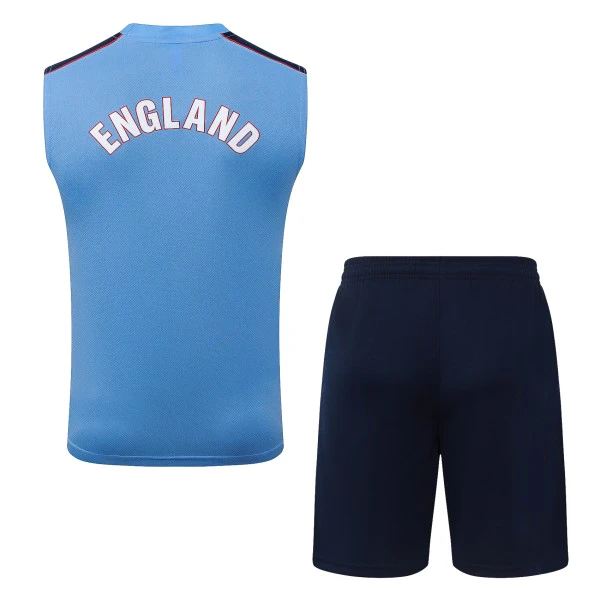 Entrenamiento Sin Mangas Conjunto Completo Inglaterra 2026 Azul Claro Inglaterra Conjunto 2026 Azul - Inglaterra Barata | tiendasdefutboles
