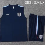 Entrenamiento Sin Mangas Conjunto Completo Inglaterra 2026 Azul Marino