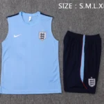 Entrenamiento Sin Mangas Conjunto Completo Inglaterra 2026 Azul Claro