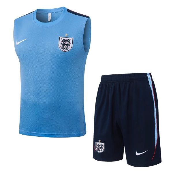 Entrenamiento Sin Mangas Conjunto Completo Inglaterra 2026 Azul Claro Inglaterra Conjunto 2026 Azul - Inglaterra Barata | tiendasdefutboles