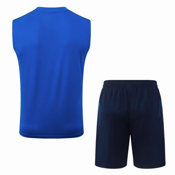 Entrenamiento Sin Mangas Conjunto Completo Inter Milán 2026 2027 Azul Blanco Inter Milán Conjunto 2026 2027 Azul - Inter Milán Barata | tiendasdefutboles