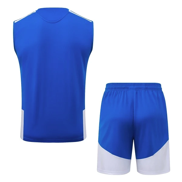 Entrenamiento Sin Mangas Conjunto Completo Juventus 2026 2027 Azul Blanco Juventus Conjunto 2026 2027 Azul - Equipación Juventus | tiendasdefutboles